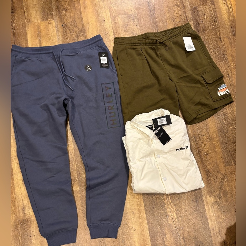 Hurley NWT Bundle men’s XL